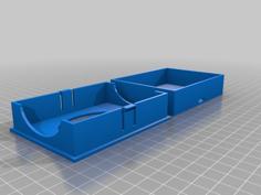 Customizable Card Box With Cutouts 3D Printer Model