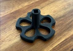 Valve Handle 4.5 Mm 3D Printer Model