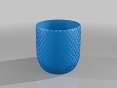 Elegant And Simple Flower Pot / Plant Pot 3D Printer Model