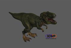 Tyrannosaurus Rex Figurine 3D Scan 3D Printer Model