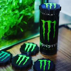 Monster Energy Drinks Cap 3D Printer Model