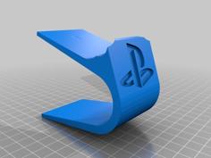 PS4 Controller Stand 3D Printer Model