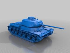 IS-1 (JS1) – The First Heavy Tank Of IS Series. 3D Printer Model