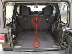 Jeep JL Cargo Hatch Holder 3D Printer Model