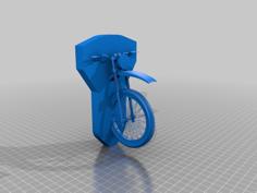 Motorcycle Trophee 3D Printer Model