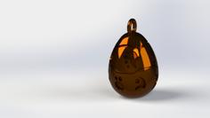 Precursor Egg Keychain 3D Printer Model