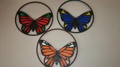 Butterfly (Danaus Genutia) 3D Printer Model