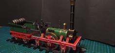 Adler Steam Locomotive 1:32 3D Printer Model