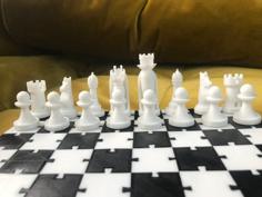 Chess Set 3D Printer Model