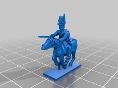 1-100 British Soldiers 1805-1815 Pack 2-Cavalry 3D Printer Model