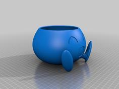 Pokemon Flower Pot 3D Printer Model