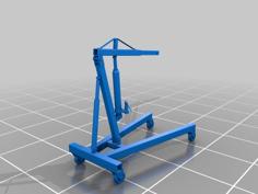 Engine Lifter (for Diorama Garage) 3D Printer Model