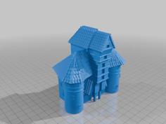 Printable Terrains – Gdansk Zuraw (The Crane) 3D Printer Model