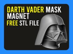 ▷ Darth Vader Magnet Fridge 3D Printer Model