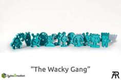 Wacky Monsters Cookie Cutters 3D Printer Model