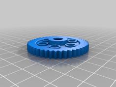 HSP Sonic 1/10 Scale 44 Tooth Main Gear 3D Printer Model