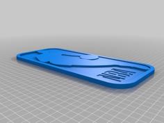 NBA Logo 3D Printer Model