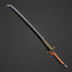 Fortnite DeathStroke Inspired Sword 3D Printer Model