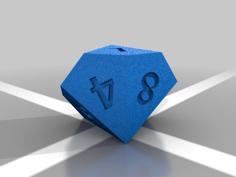 D10 Polyhedral Die 3D Printer Model