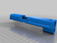 OpenAirsoft M17 Custom Slide MKV-B 3D Printer Model