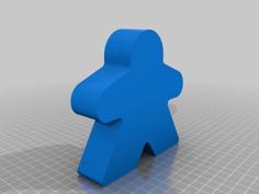 Meeple Tree Topper 3D Printer Model