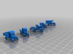 Cartoon Trucks – Mannerspunk 3D Printer Model