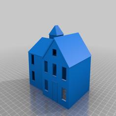 Victorian House 3 3D Printer Model