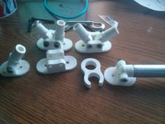 Conduit Bimini Fittings For Duck Boat Blind 3D Printer Model