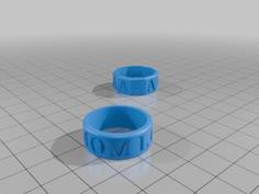 Ice Prints’ Custom Ring V1 For Mom 3D Printer Model