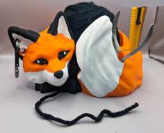 FOX YARN BOWL 3D Printer Model