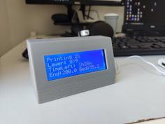 OctoPrint Wifi Display 3D Printer Model