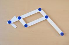 Simple Pantograph 3D Printer Model