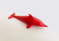 Geometrical Dolphin 3D Printer Model