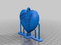 Patriots Pendant 3D Printer Model