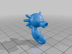 Pokemon Horsea #116 – Optimized For 3D Printing 3D Printer Model