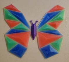 Geometric Butterfly 3D Printer Model