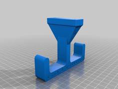 Fishing Rod Ceiling Mount No Supports 3D Printer Model