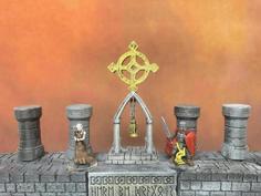 Starcross Shrine (28mm/32mm Scale) 3D Printer Model