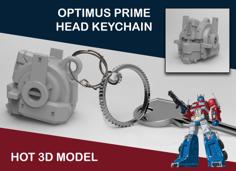 Optimus Prime Head Keychain – Perfect 3d Model 3D Printer Model