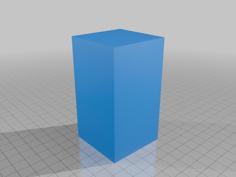 Simple Rectangular Vase 3D Printer Model