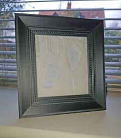 Open Picture Frame For Lithophane Images 3D Printer Model