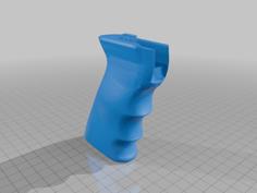 FAL Grip Finger Groove 3D Printer Model