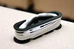 Earphones Holder – Samsung White Type 3D Printer Model