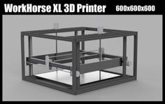 Workhorse XL – Large Scale DIY 3D Printer 3D Printer Model