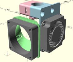 Alternative Ender 3 Hotend 3D Printer Model