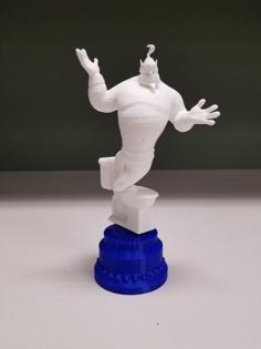 Toilet Genie Trophy 3D Printer Model