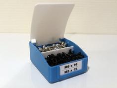 Storage Box With Hinged Lid 3D Printer Model