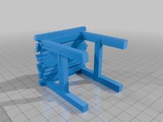 3 Wooden Towers (No Steps, Varrying Sizes) Supported 3D Printer Model