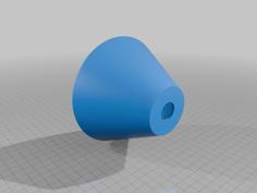 Pottery Rim Cone 3D Printer Model