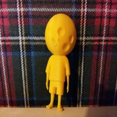 Moon Man 3D Printer Model